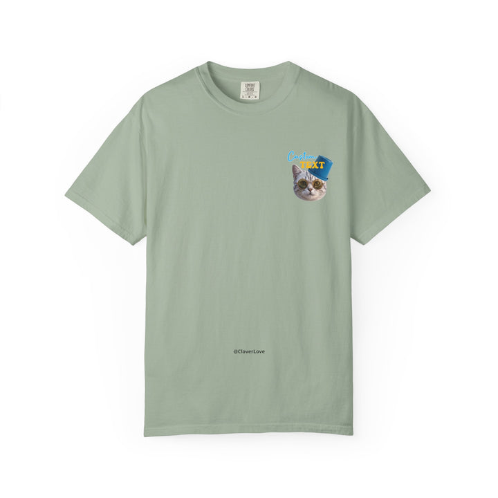 Custom Cat Summer T-Shirt - Funny Beach Cat Tee, Cat Lover Gift
