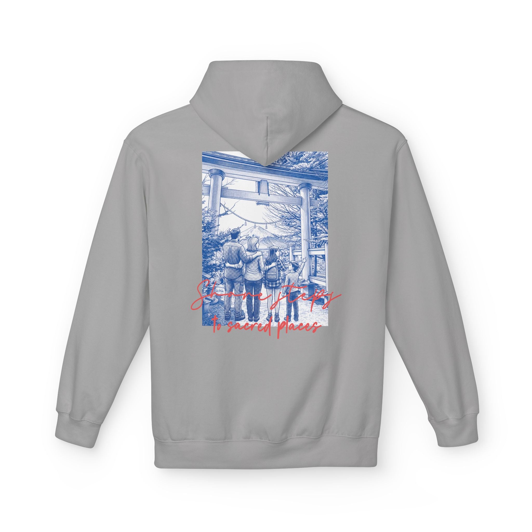 Sacred Places Hoodie | Vintage Travel Landmark Sweatshirt