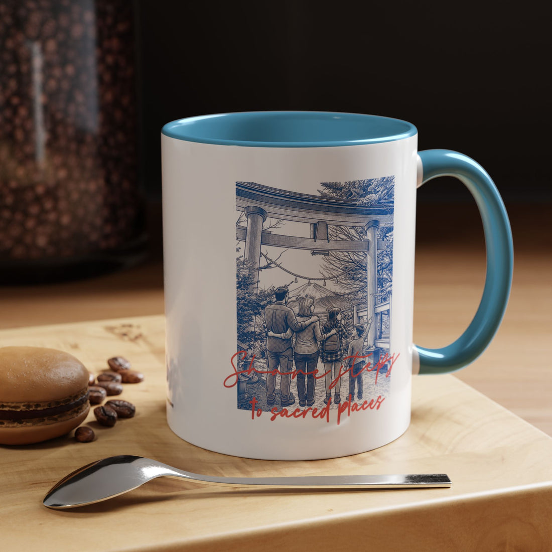 Japan Travel Memory Mug - Mount Fuji Coffee Cup for Travelers