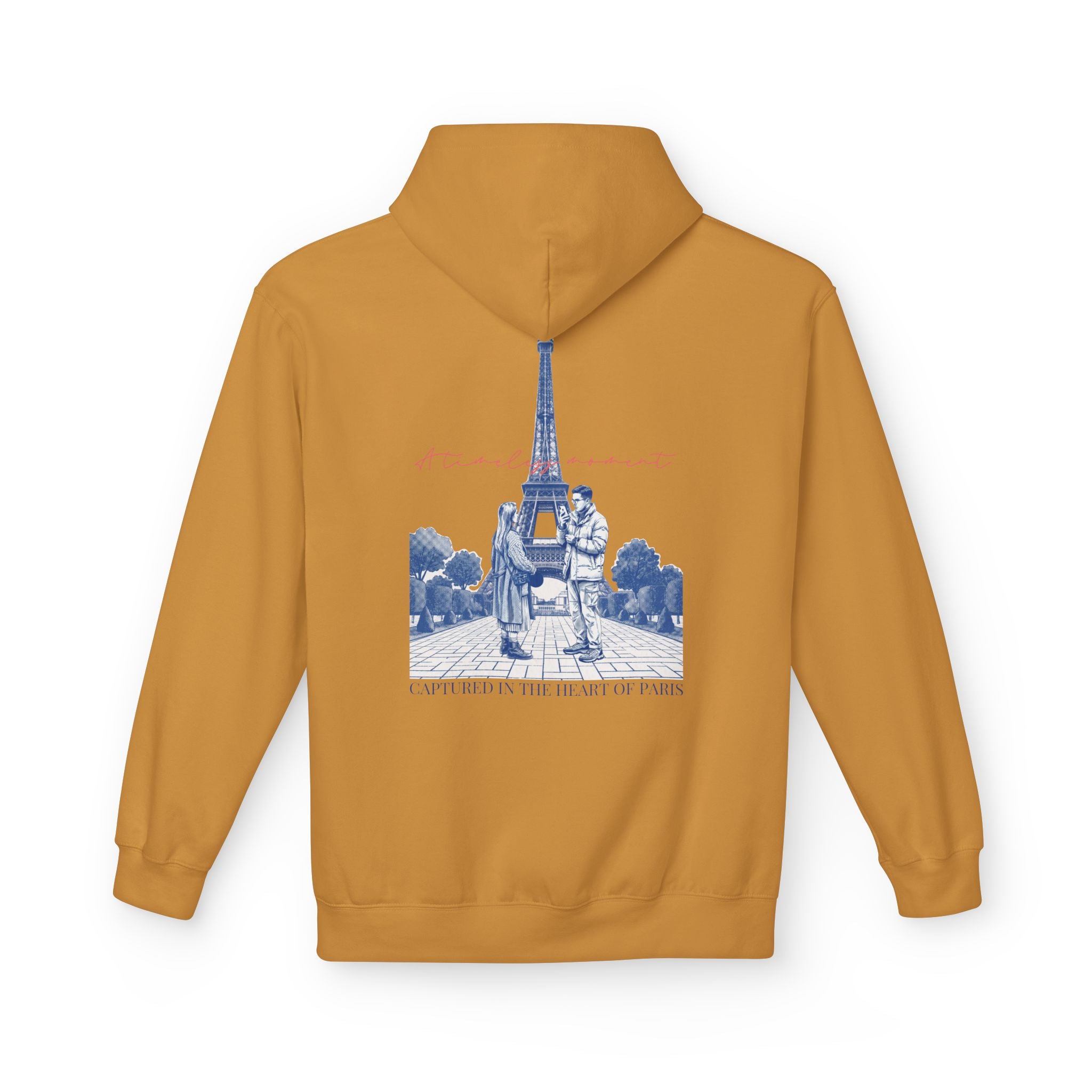 Paris Eiffel Tower Hoodie | Romantic Travel Graphic Sweatshirt