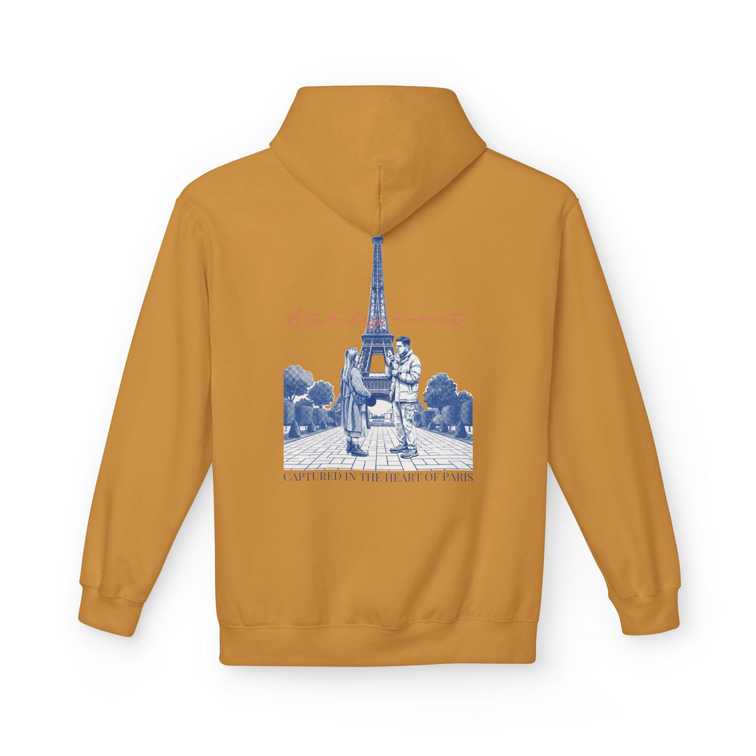 Paris Eiffel Tower Hoodie | Romantic Travel Graphic Sweatshirt