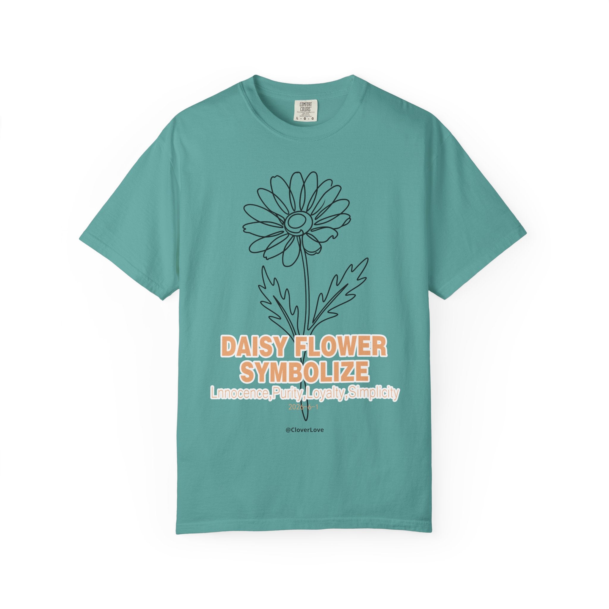 Daisy Flower T-Shirt - Botanical Graphic Shirt for Flower Lovers