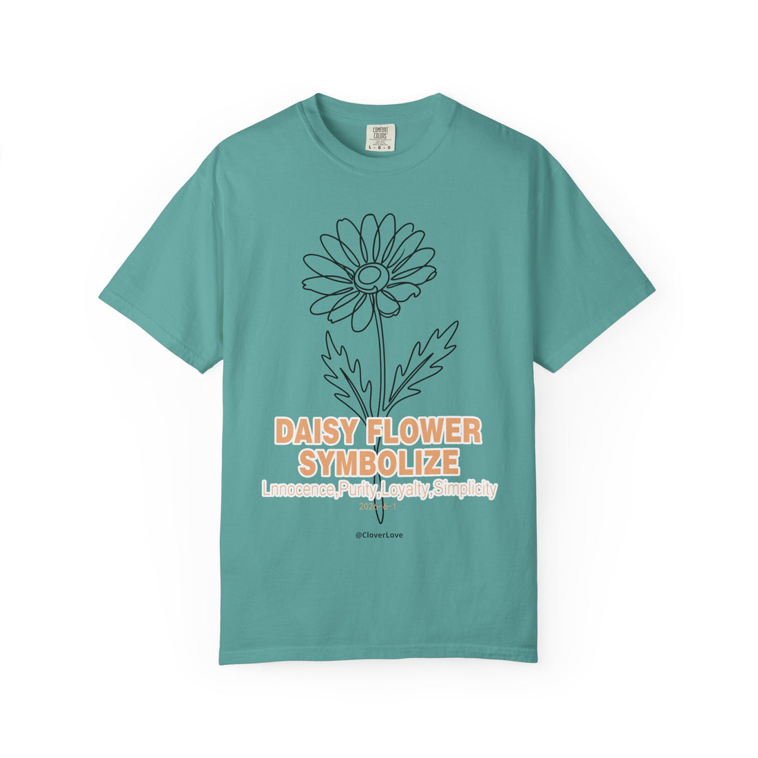 Daisy Flower T-Shirt - Botanical Graphic Shirt for Flower Lovers