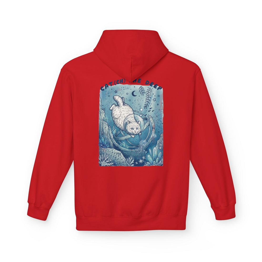 Cat Deep Sea Adventure Hoodie | Vintage Ocean Explorer Graphic Sweatshirt