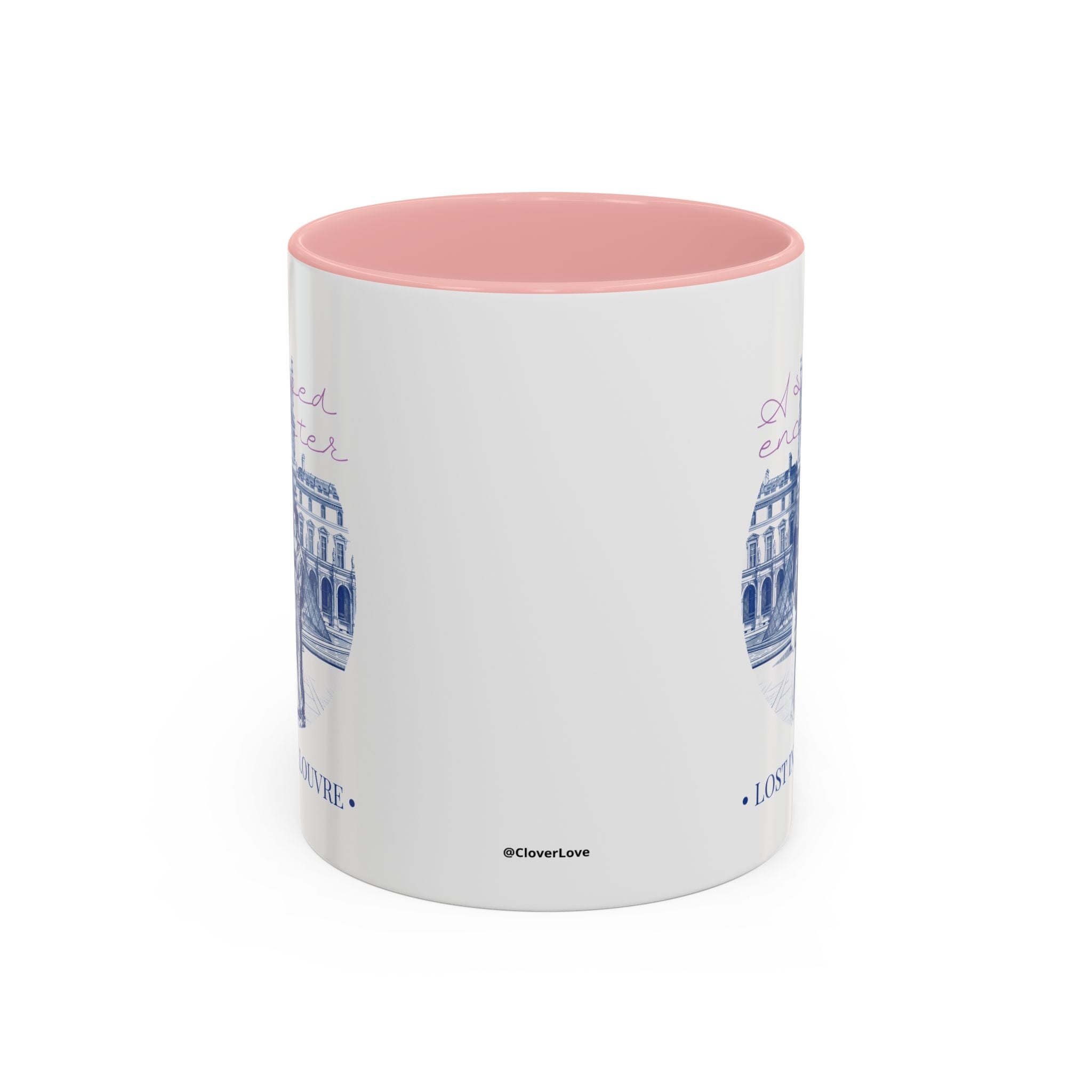 Louvre Paris Travel Mug - Art Museum Coffee Cup for Travelers