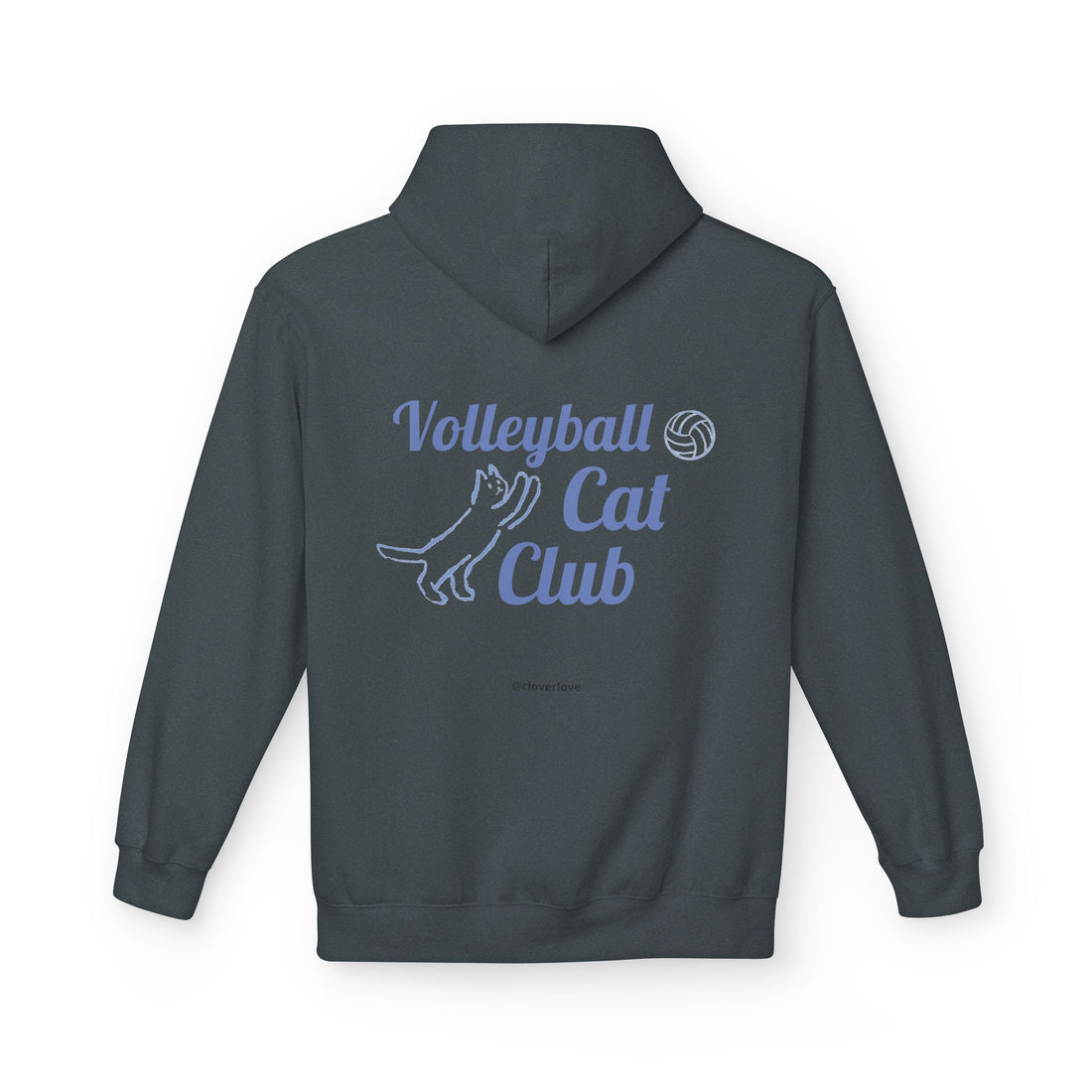 VC6, Catch the Echo Hoodie — Ocean Cat Adventure Graphic Hoodie
