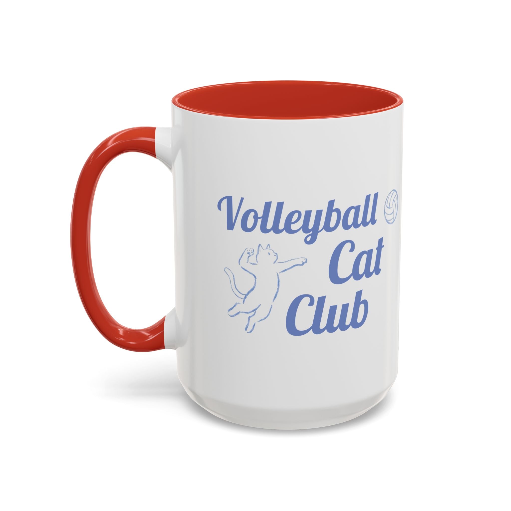 Volleyball Club Mug | Cat Design
