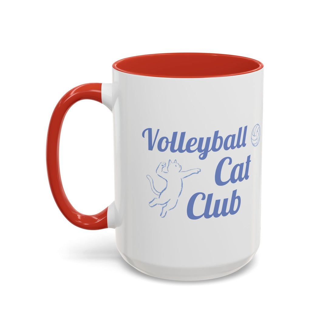 Volleyball Club Mug | Cat Design