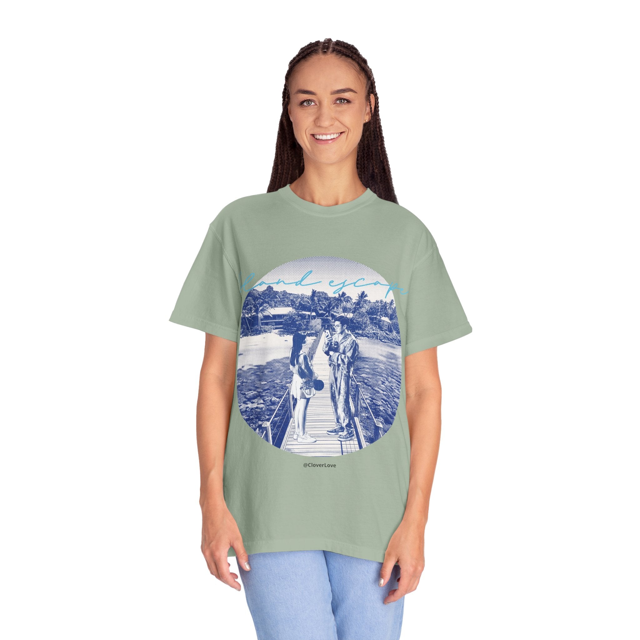 Custom Tropical Travel T-Shirt - Vintage Beach Adventure Tee, Travel Lover Gift