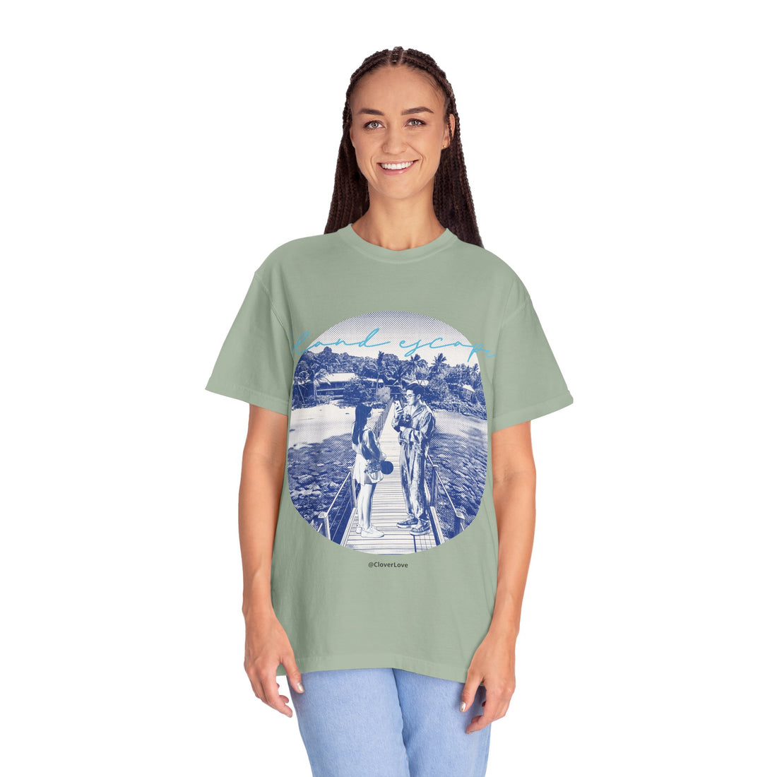 Custom Tropical Travel T-Shirt - Vintage Beach Adventure Tee, Travel Lover Gift