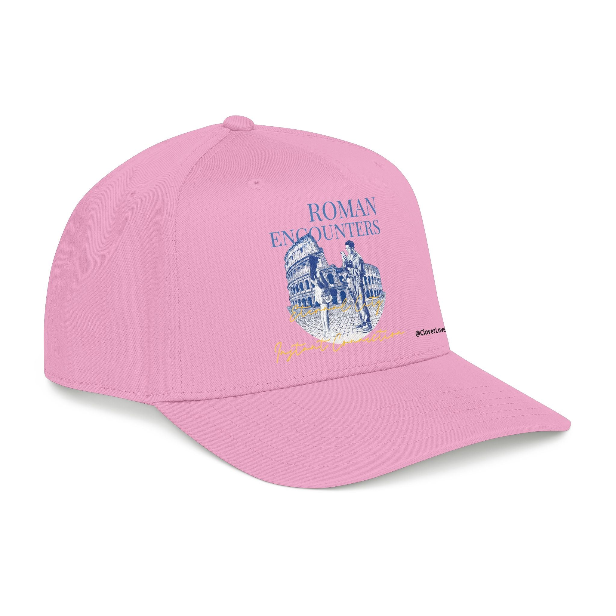 Rome Travel Hat - Colosseum Baseball Cap, European Adventure Dad Hat