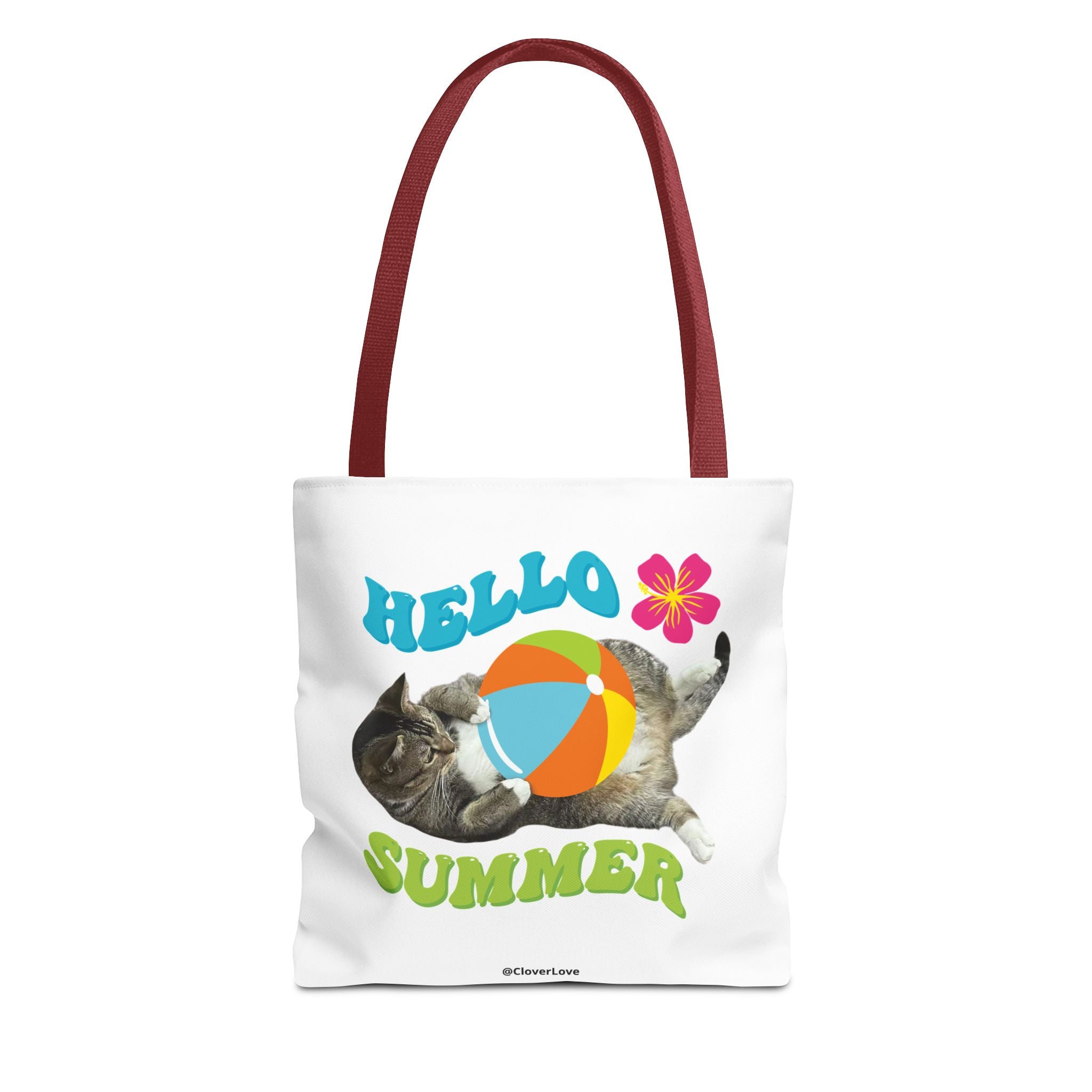Custom Cat Tote Bag | Personalized Pet Photo Canvas Bag