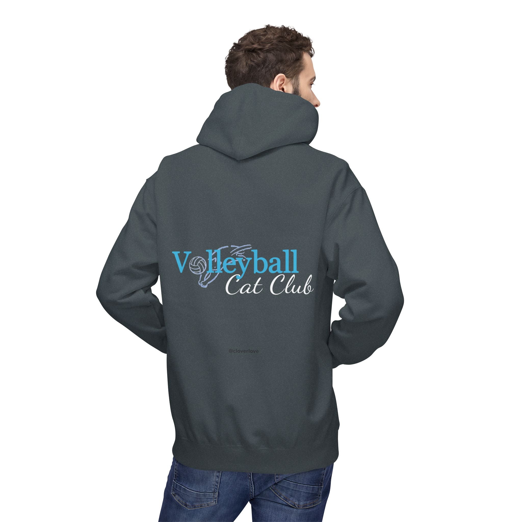 VC5, Catch the Echo Hoodie — Ocean Cat Adventure Graphic Hoodie