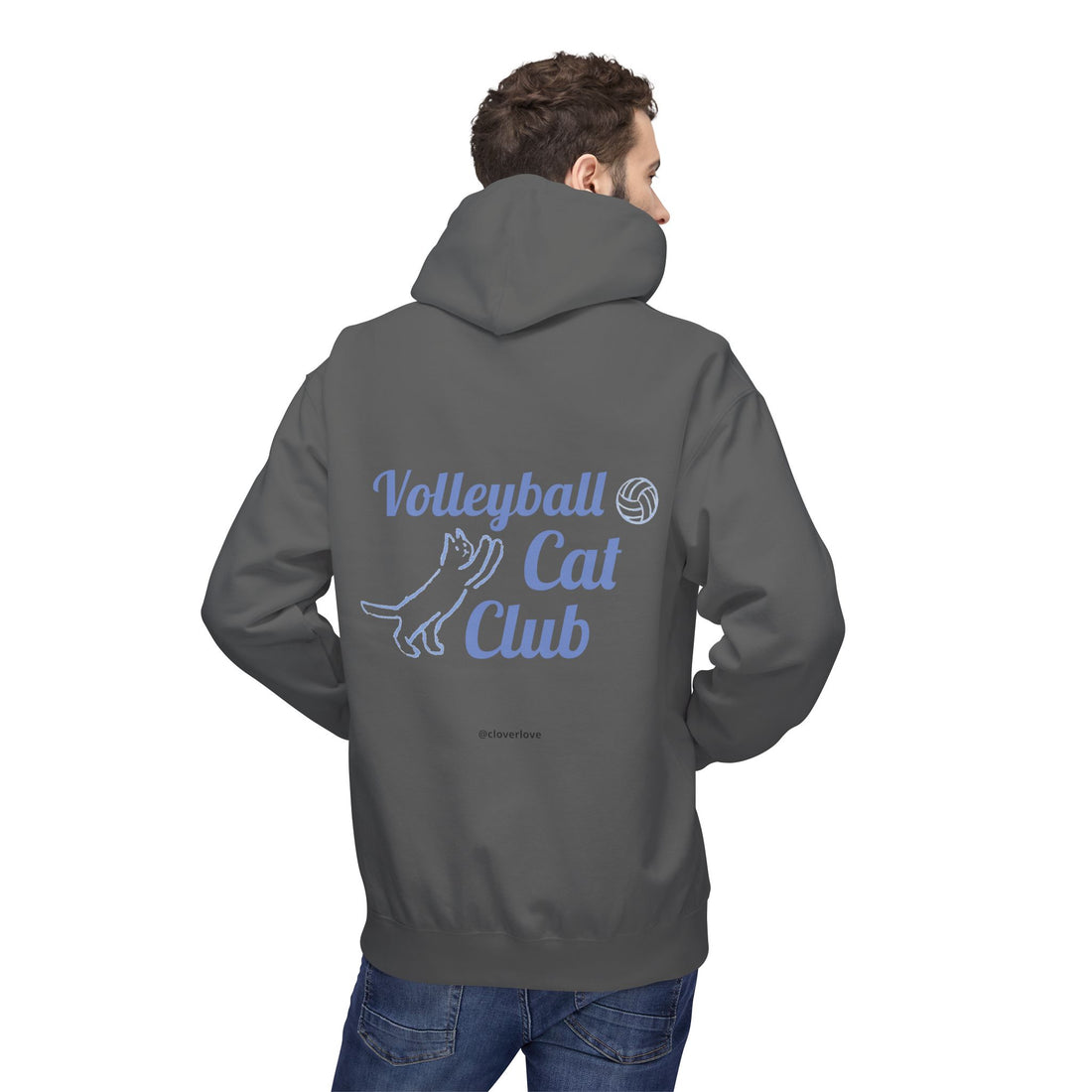 VC6, Catch the Echo Hoodie — Ocean Cat Adventure Graphic Hoodie