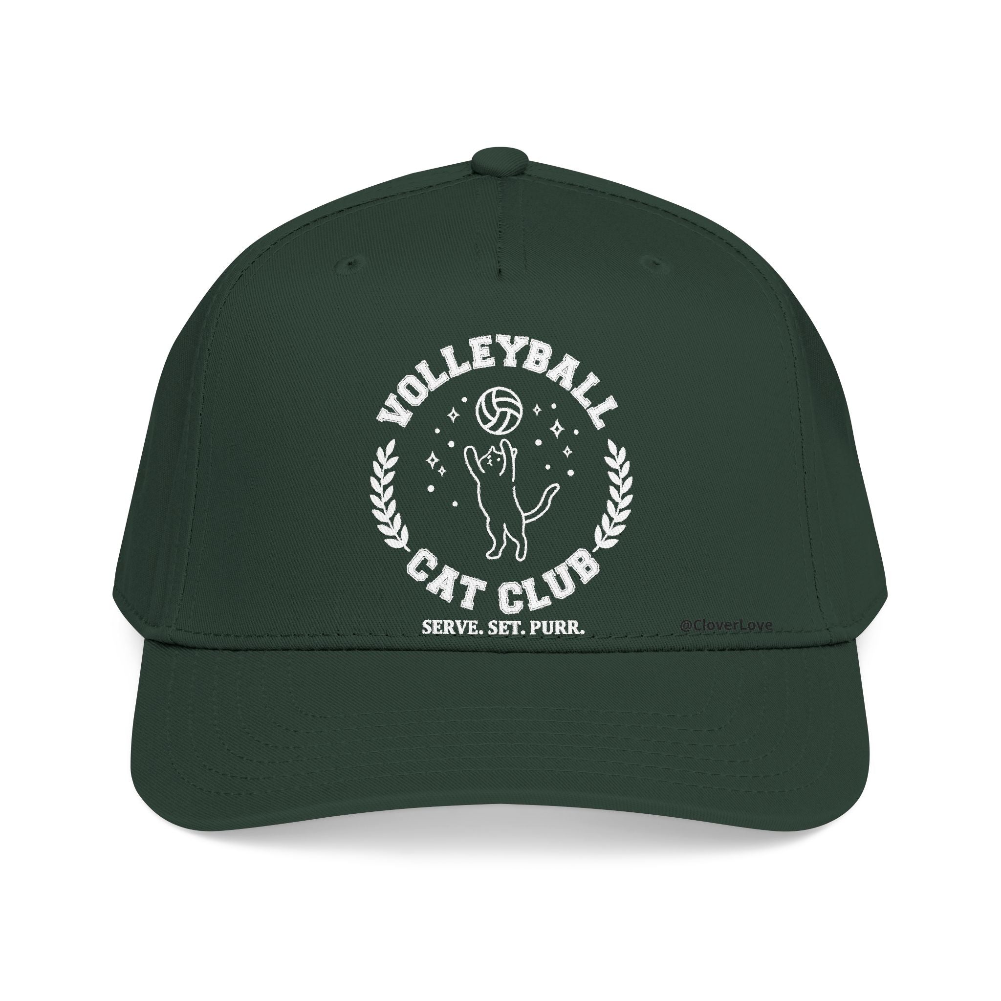 VC2, Cat's Skiff Adventure Baseball Cap — Cute Nautical Cat Hat with @CloverLove Design