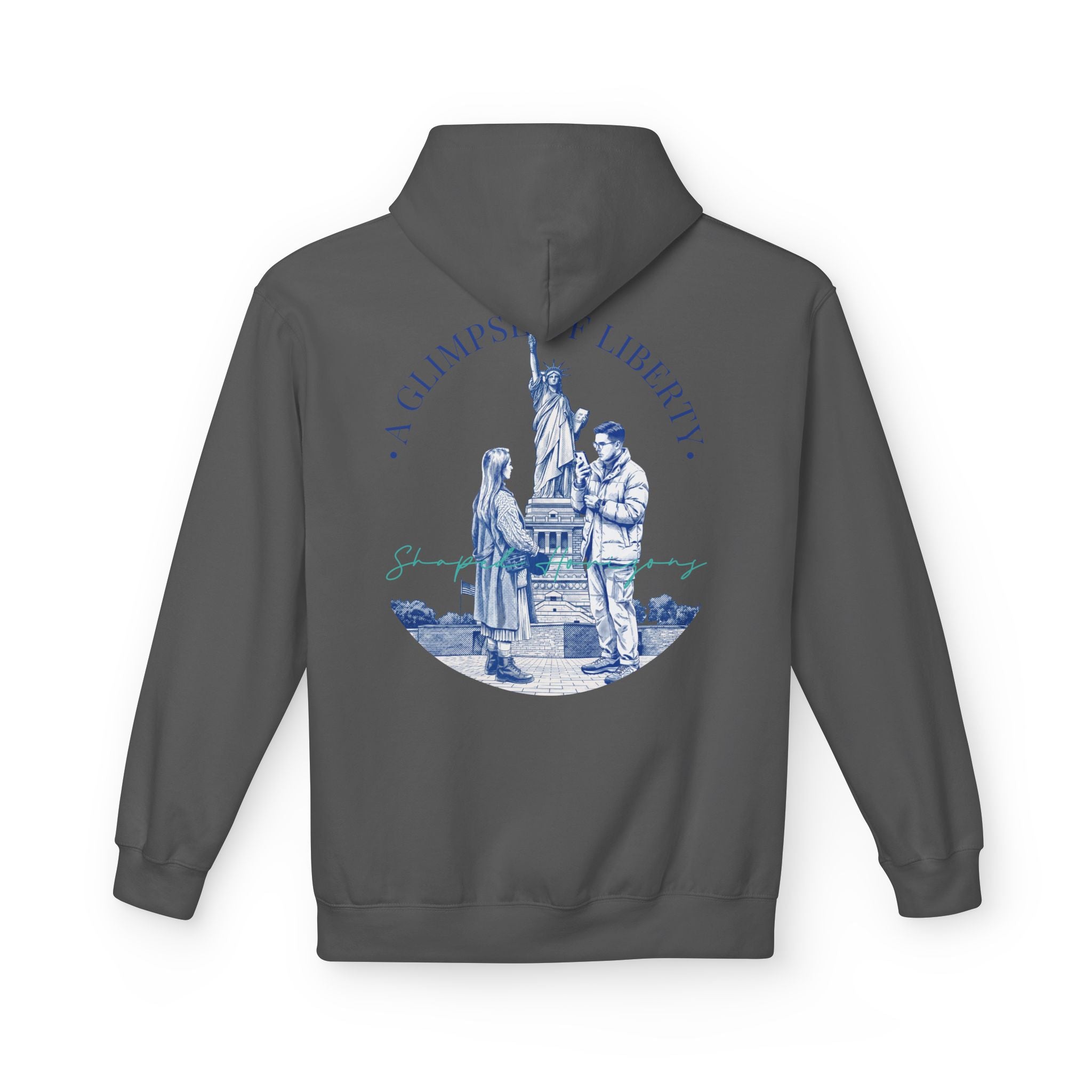 Statue of Liberty Adventure Hoodie | Vintage New York Travel Sweatshirt