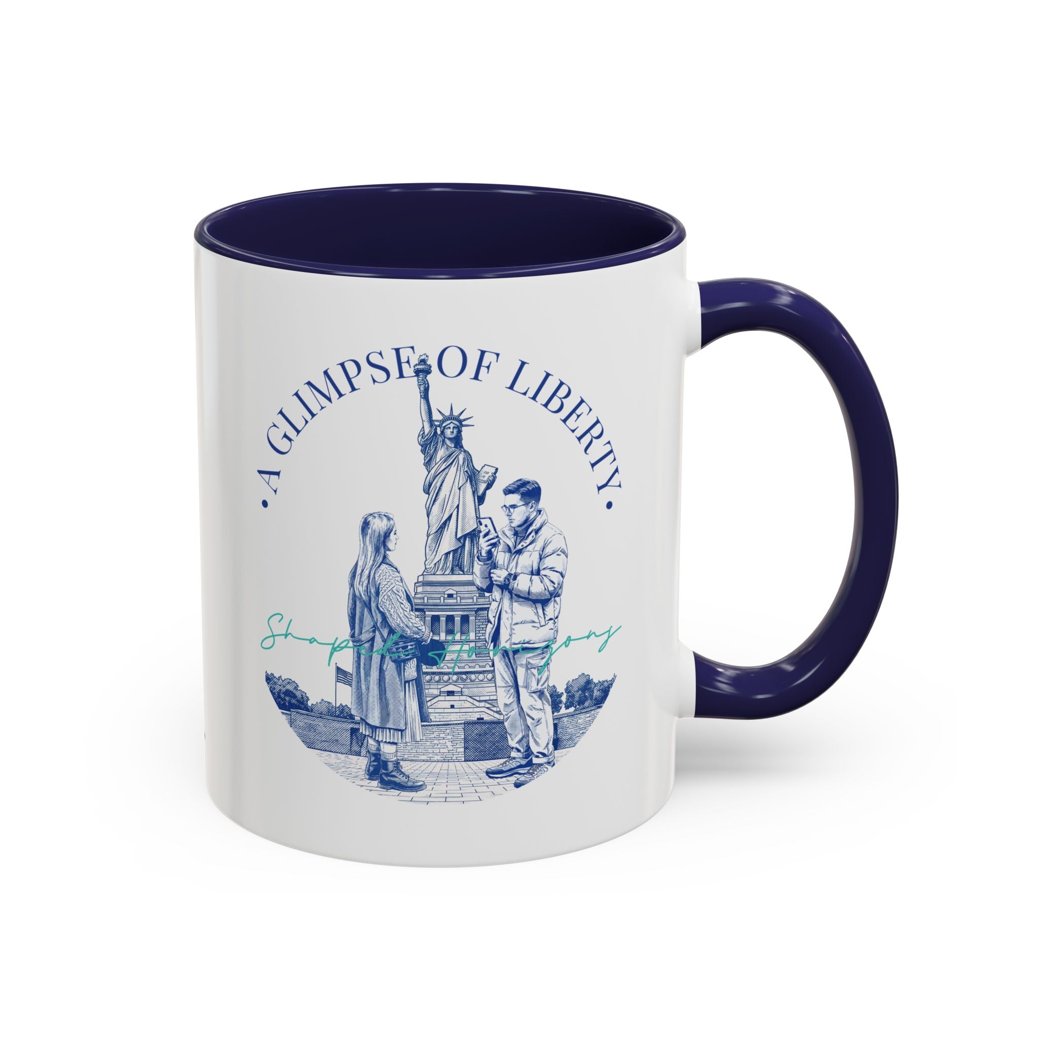 Statue of Liberty Travel Mug - New York Landmark Coffee Cup