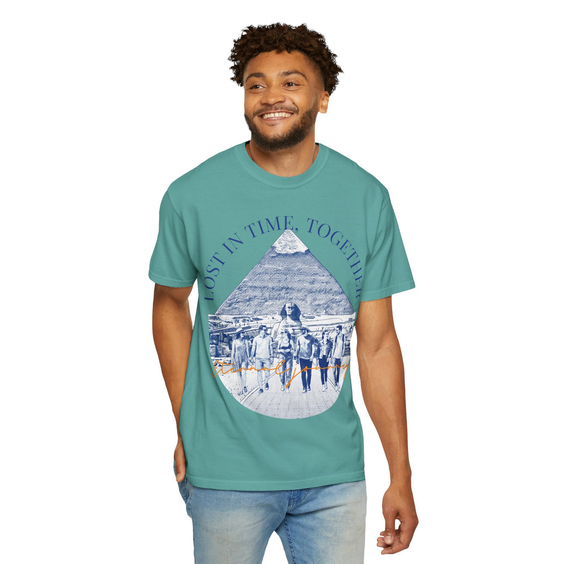 Custom Egypt Landmark T-Shirt - Vintage Adventure Tee, Travel Lover Gift