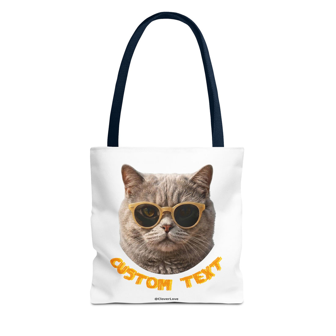 Summer Cat Tote Bag | Funny Cat Lover Beach Canvas Bag
