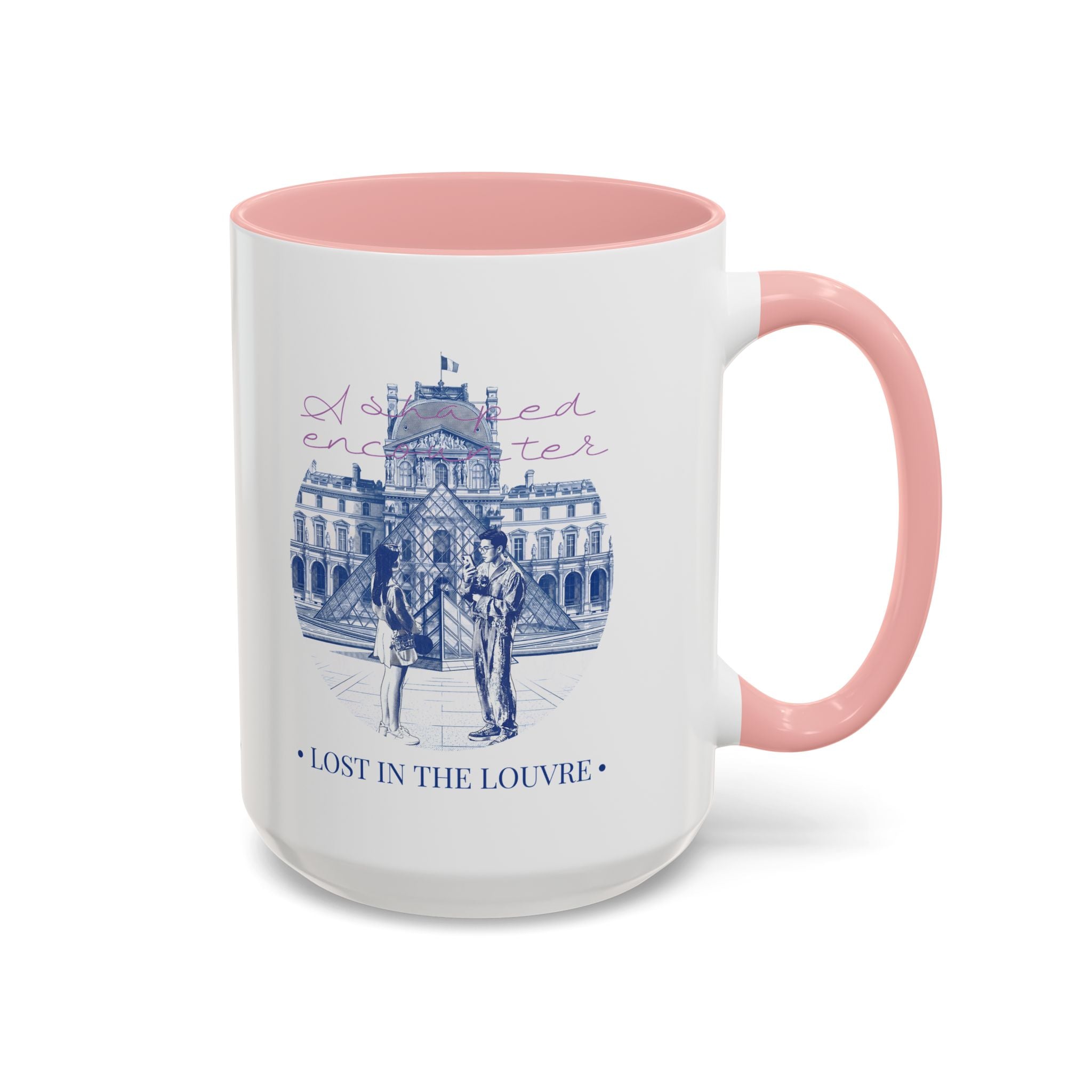 Louvre Paris Travel Mug - Art Museum Coffee Cup for Travelers