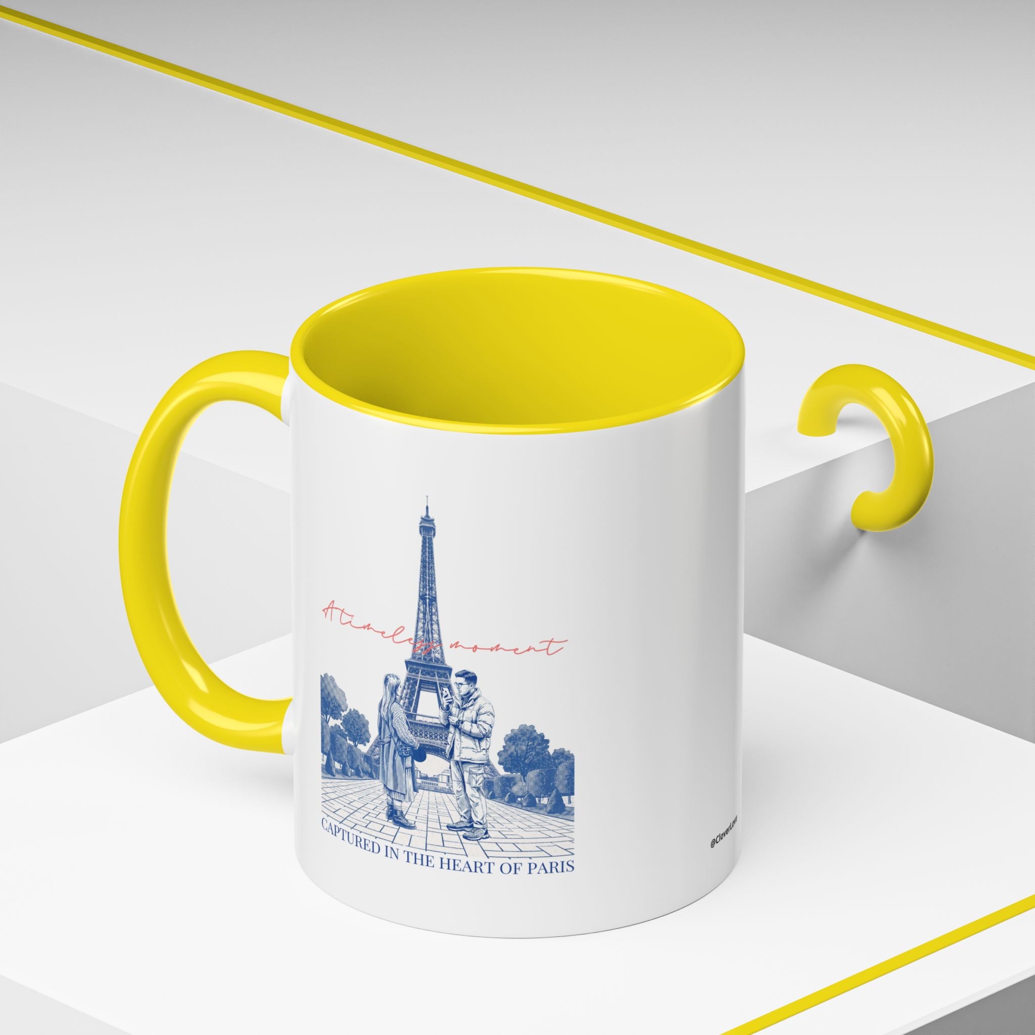 Paris Reiseerinnerungstasse - Eiffelturm-Kaffeetasse für Reisende