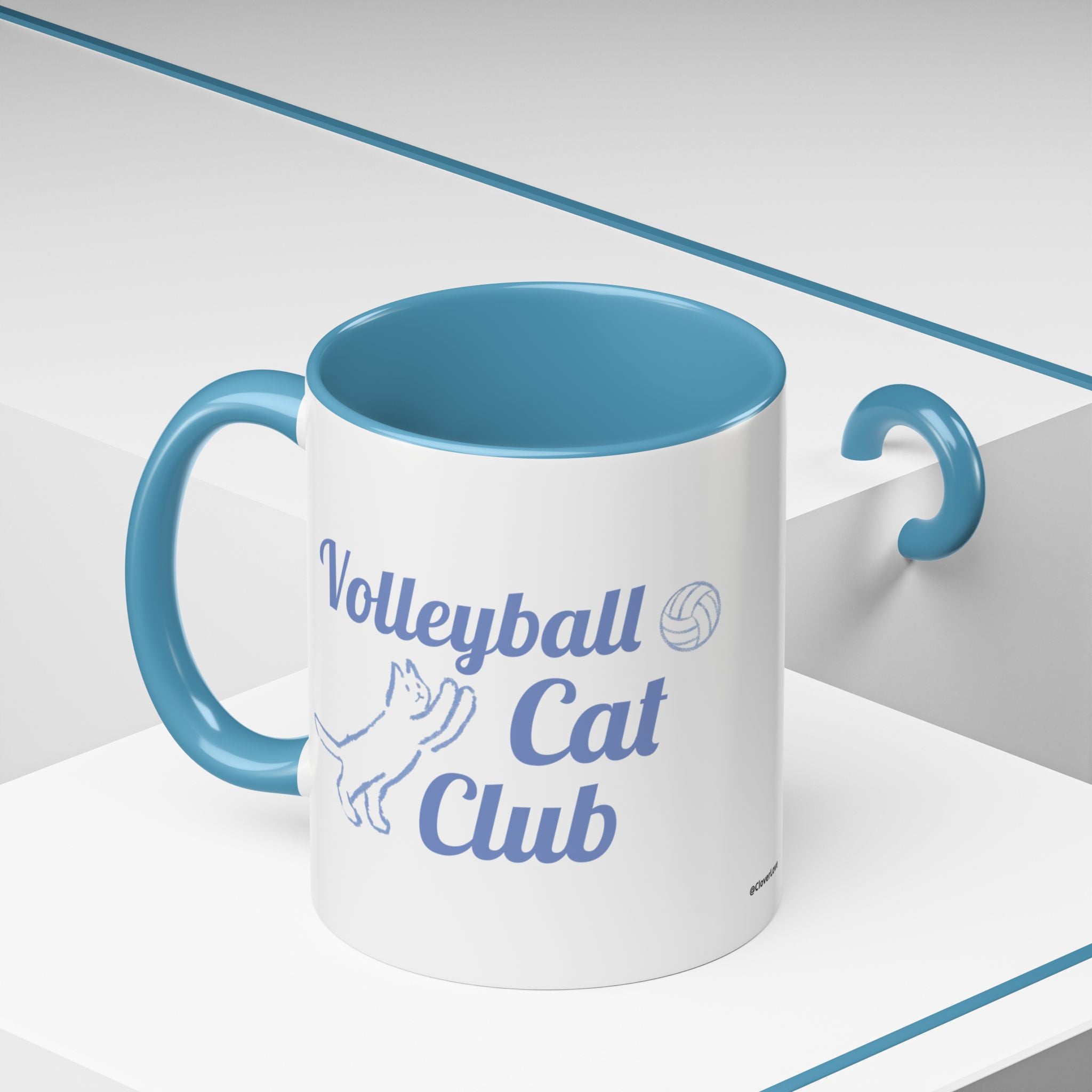 VC6, Sea Otter Coffee Mug - "Cat(ch) the Dream" Ocean Art Accent Mug (11/15oz)