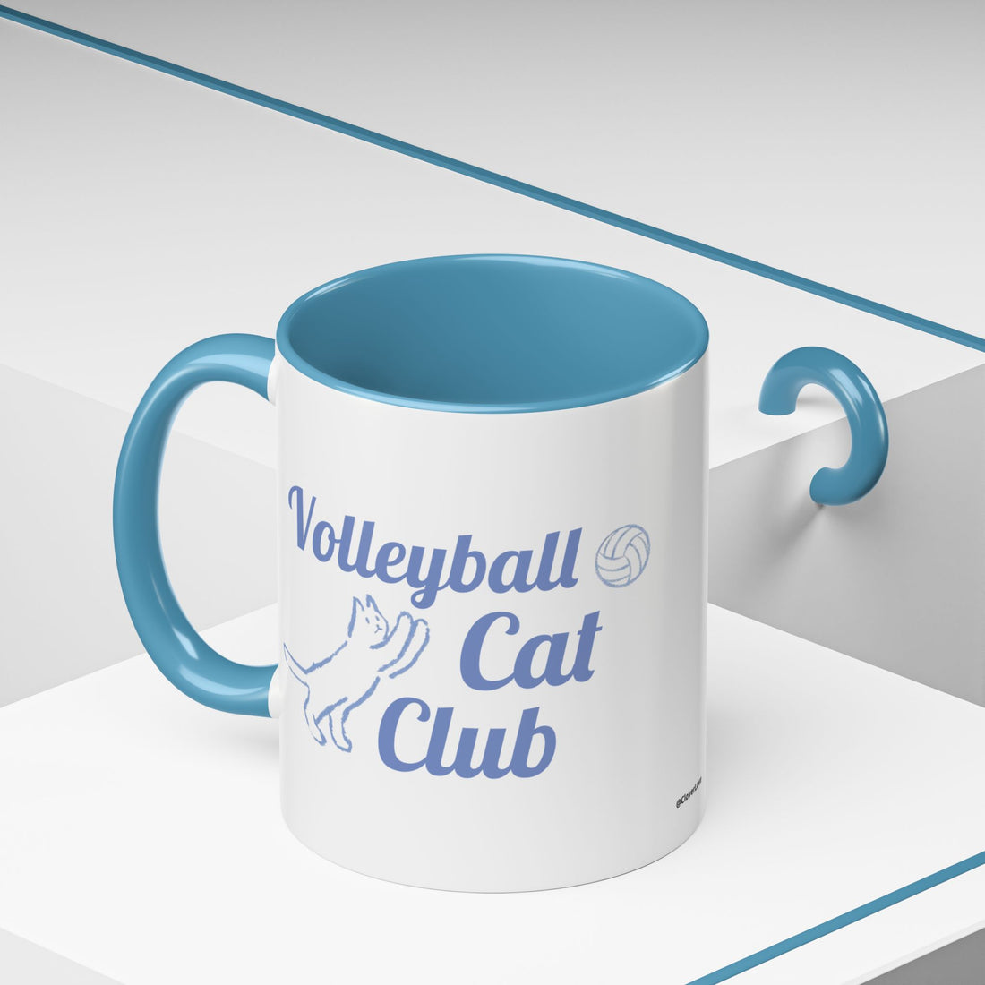 VC6, Sea Otter Coffee Mug - "Cat(ch) the Dream" Ocean Art Accent Mug (11/15oz)