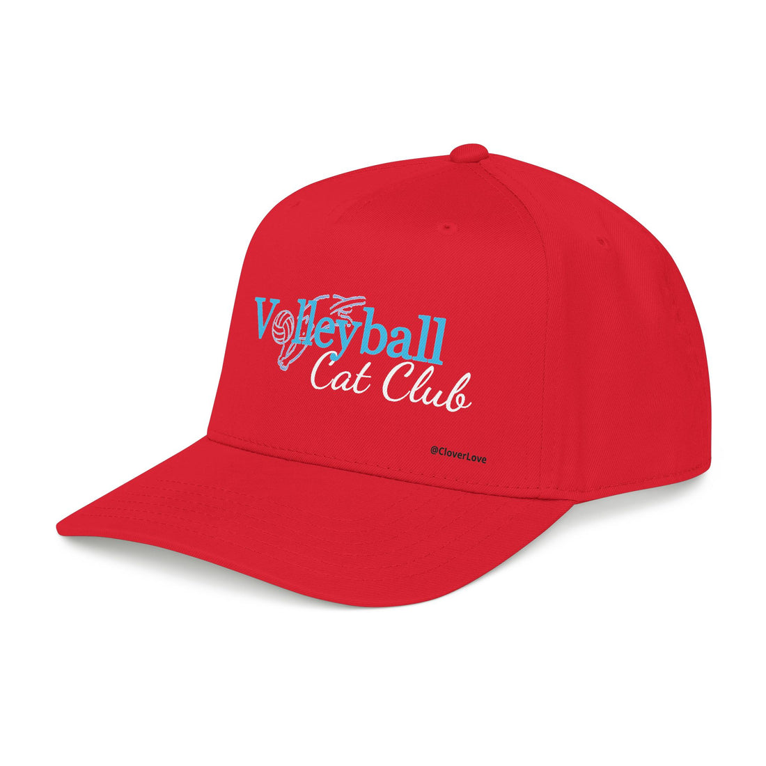 VC5, Cat's Skiff Adventure Baseball Cap — Cute Nautical Cat Hat with @CloverLove Design