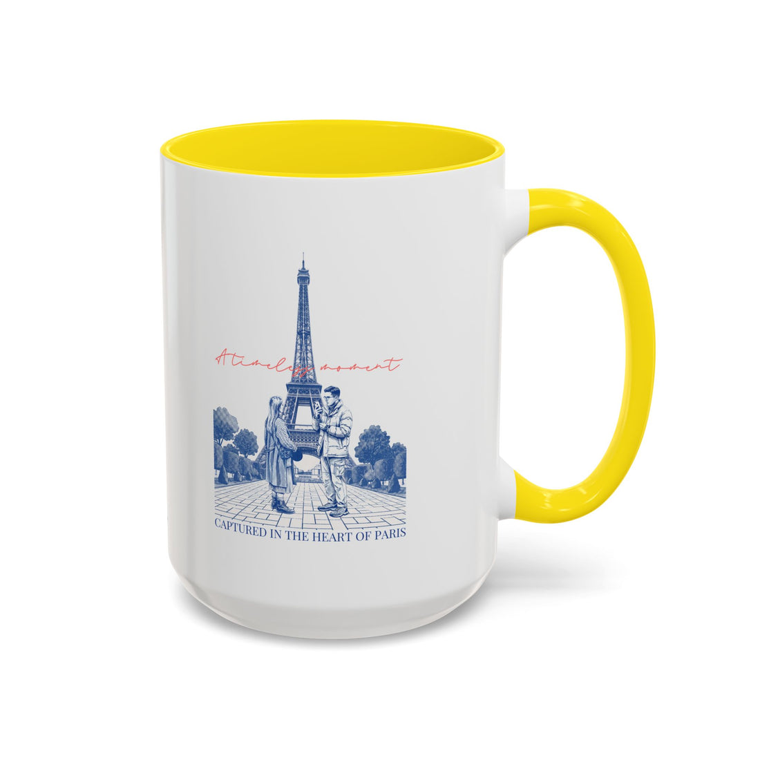 Paris Travel Memory Mug - Eiffel Tower Coffee Cup for Travelers