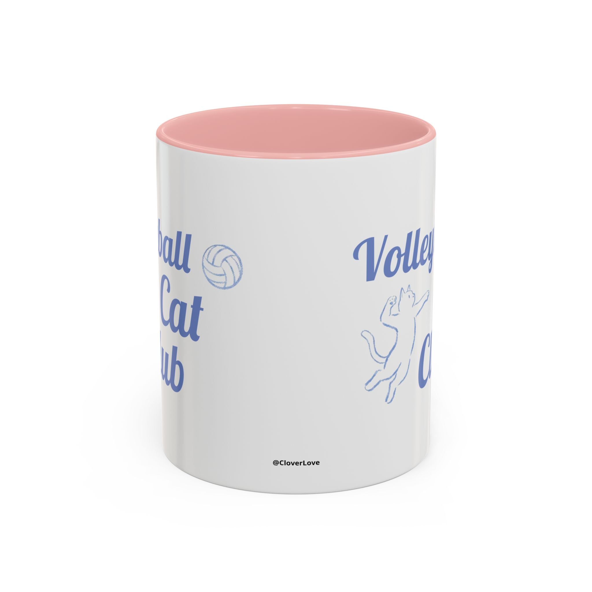 Volleyball Club Mug | Cat Design