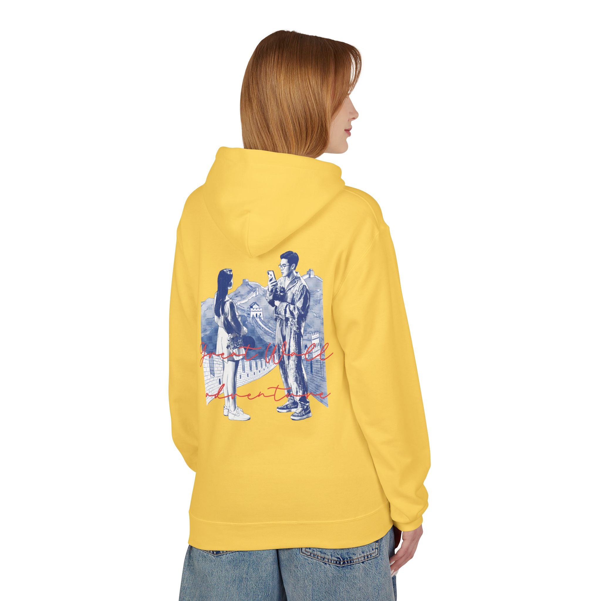 Great Wall Adventure Hoodie – Summer Wanderlust Sweatshirt