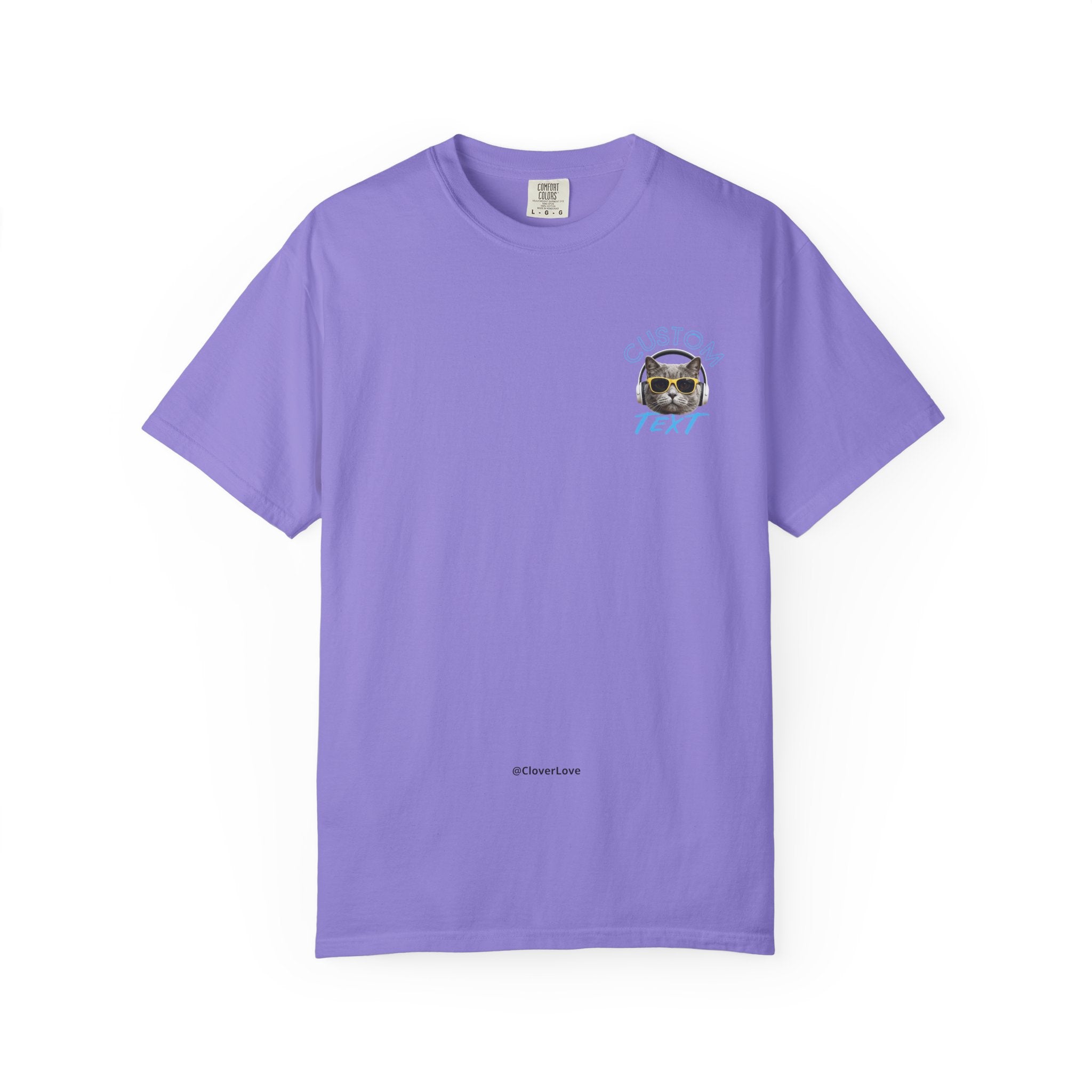 Custom Cat Summer T-Shirt - Funny Chill Cat Tee, Cat Lover Gift