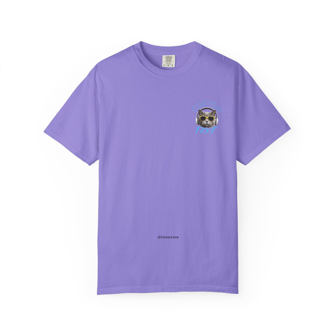 Custom Cat Summer T-Shirt - Funny Chill Cat Tee, Cat Lover Gift