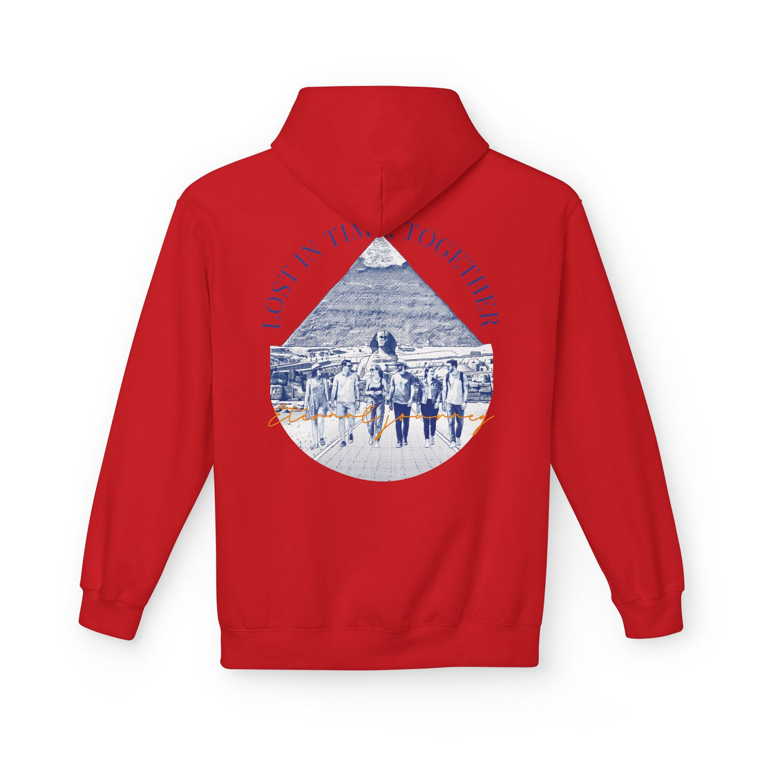 Egypt Landmark Hoodie | Vintage Pyramid Travel Sweatshirt