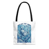 Cat Deep Sea Adventure Tote Bag | Vintage Ocean Explorer Canvas Bag