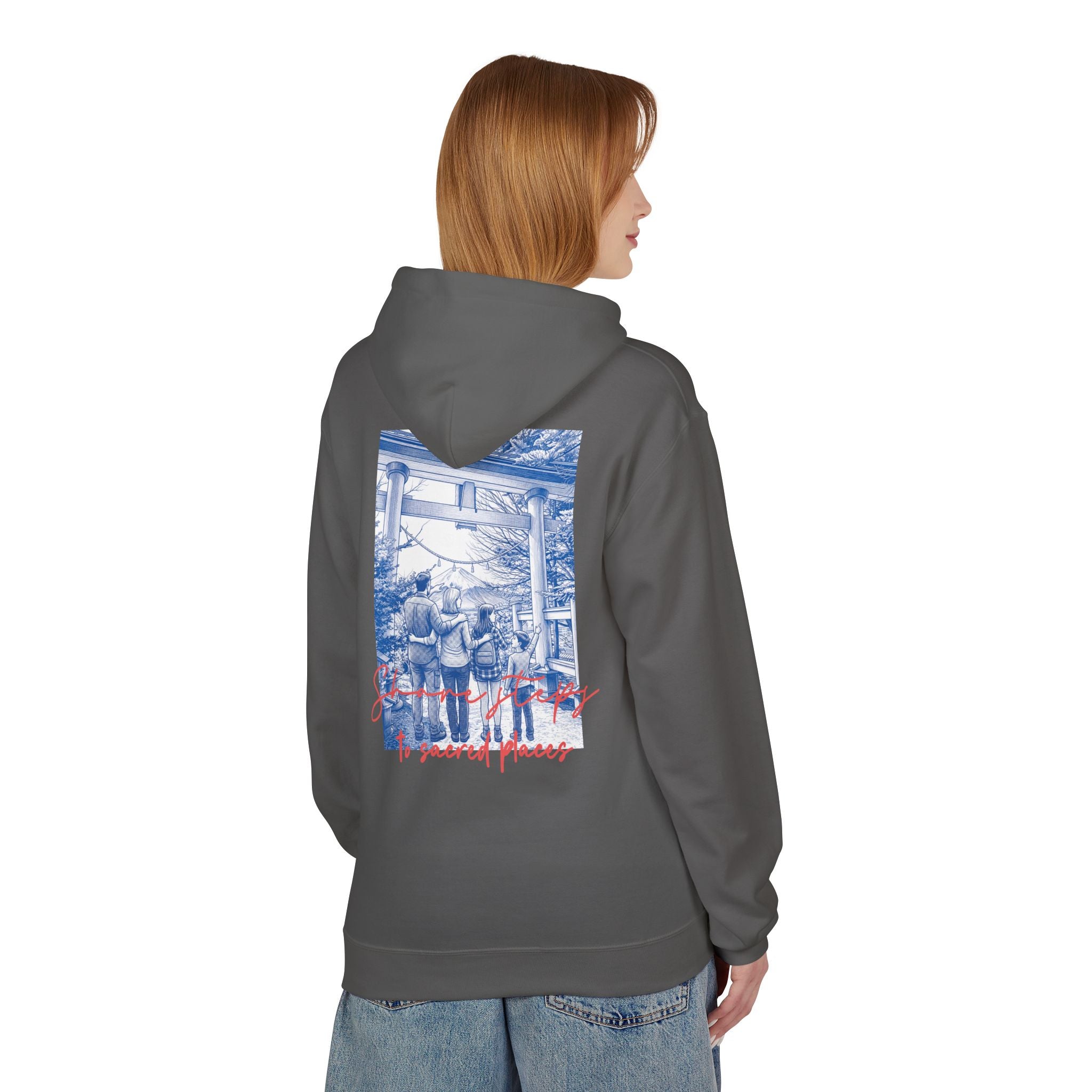 Sacred Places Hoodie | Vintage Travel Landmark Sweatshirt