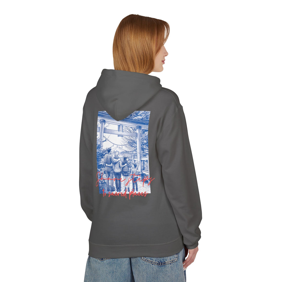 Sacred Places Hoodie | Vintage Travel Landmark Sweatshirt