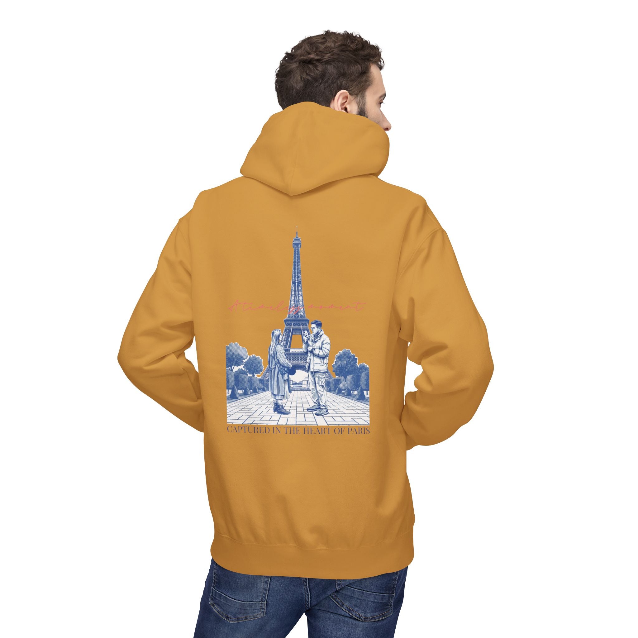 Paris Eiffel Tower Hoodie | Romantic Travel Graphic Sweatshirt