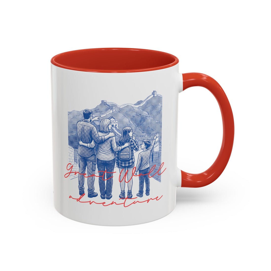 Great Wall Travel Mug - China Landmark Coffee Cup for Explorers