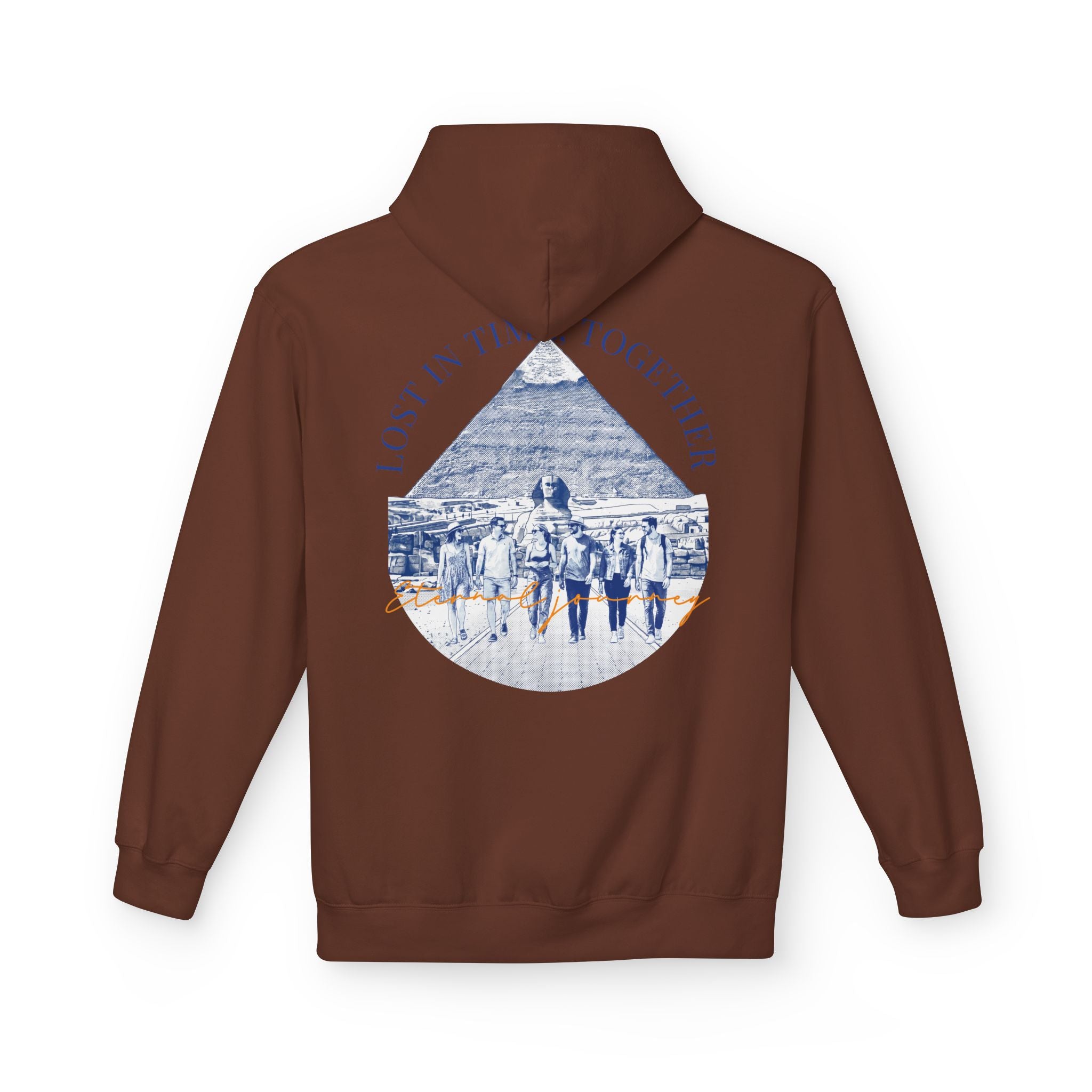 Egypt Landmark Hoodie | Vintage Pyramid Travel Sweatshirt