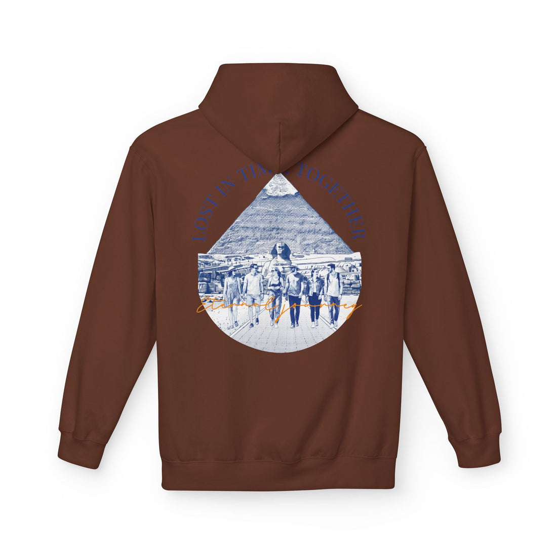 Egypt Landmark Hoodie | Vintage Pyramid Travel Sweatshirt