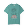 Peony Flower T-Shirt - Elegant Botanical Graphic Shirt for Flower Lovers