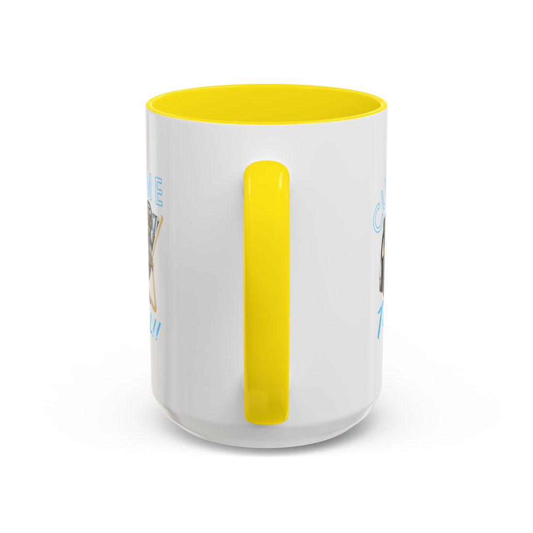 Chill Cat Summer Mug | Personalized Cat Photo Coffee Cup With Custom Text