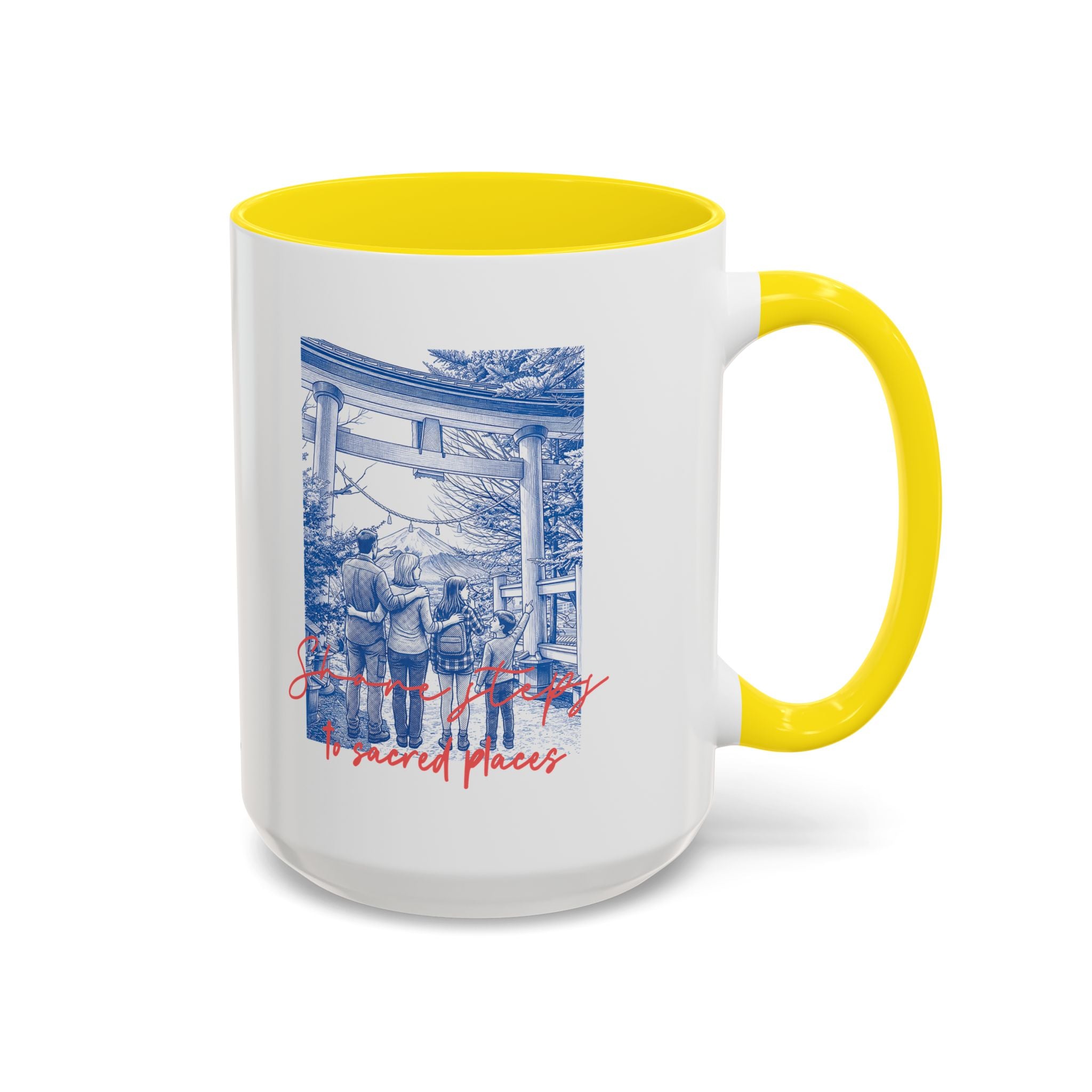 Japan Travel Memory Mug - Mount Fuji Coffee Cup for Travelers