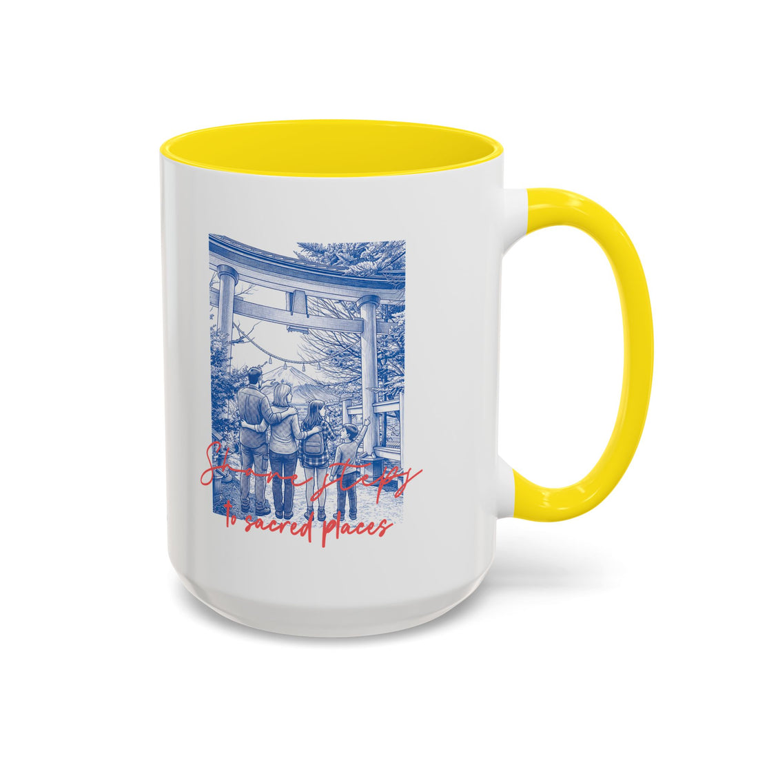 Japan Travel Memory Mug - Mount Fuji Coffee Cup for Travelers