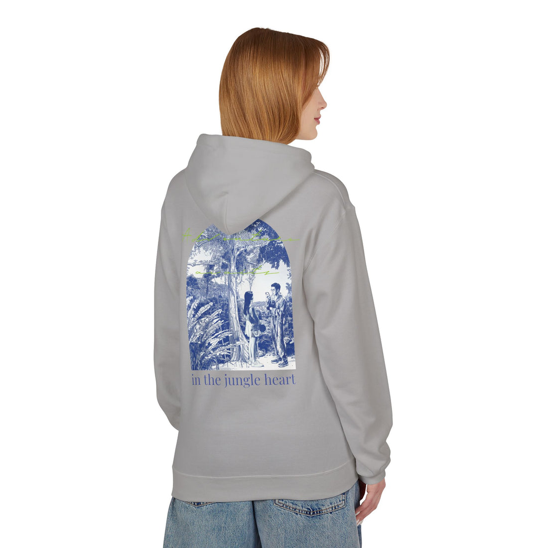 Jungle Adventure Hoodie – Vintage Tropical Travel Graphic Pullover Sweatshirt