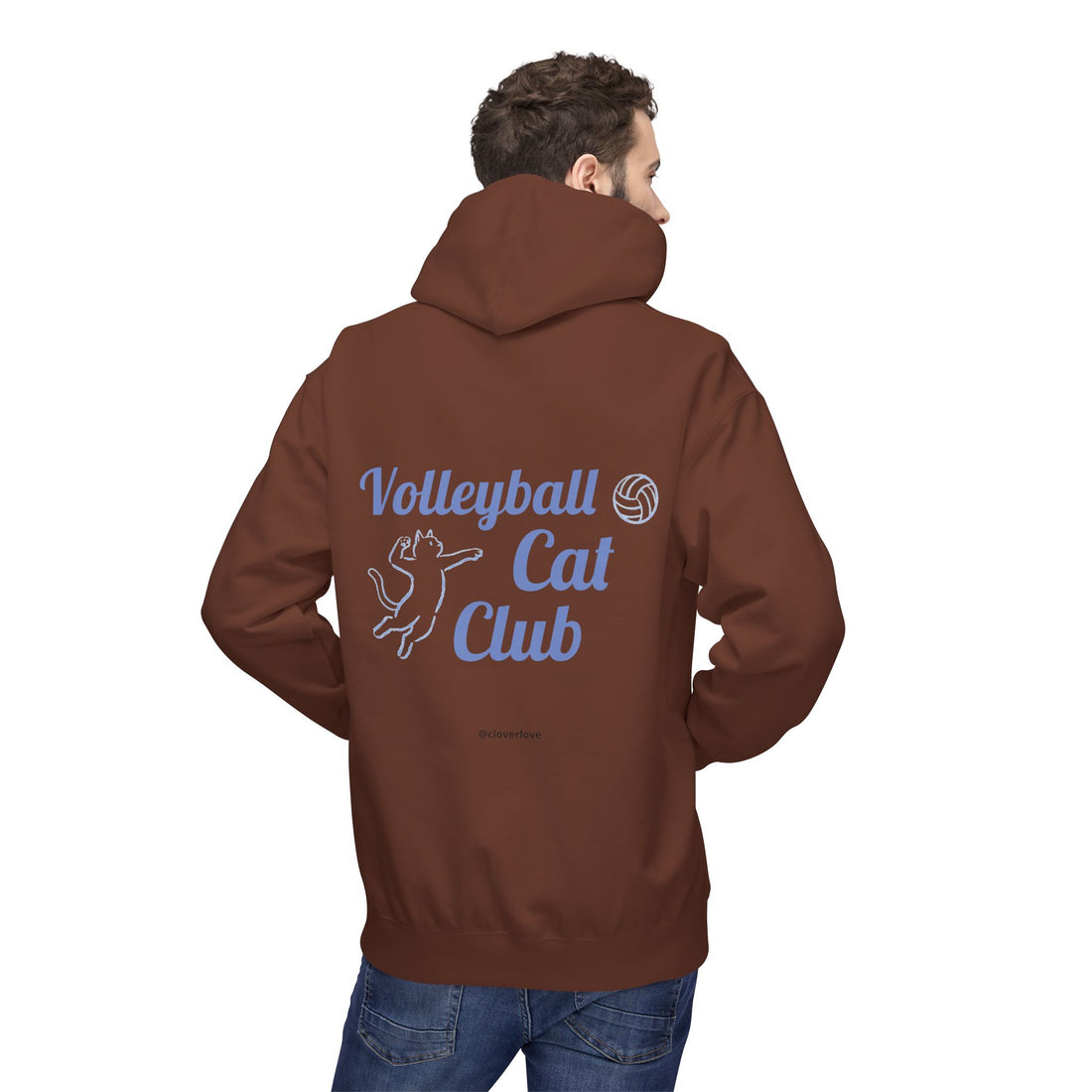 VC8, Catch the Echo Hoodie — Ocean Cat Adventure Graphic Hoodie
