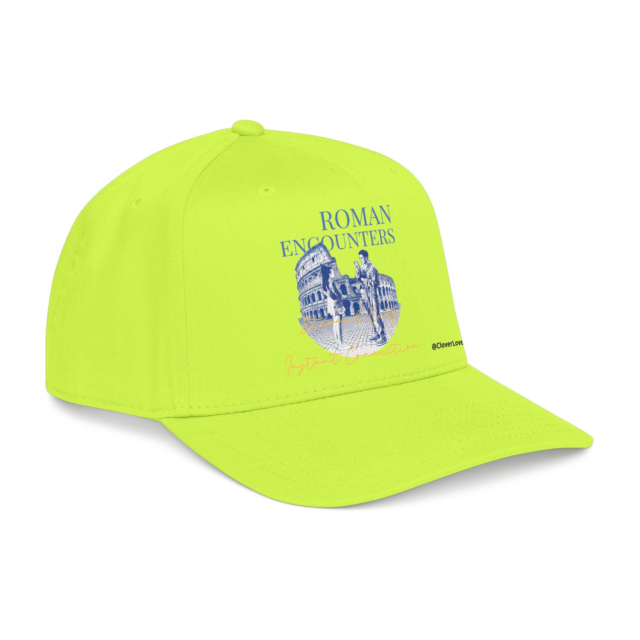 Rome Travel Hat - Colosseum Baseball Cap, European Adventure Dad Hat