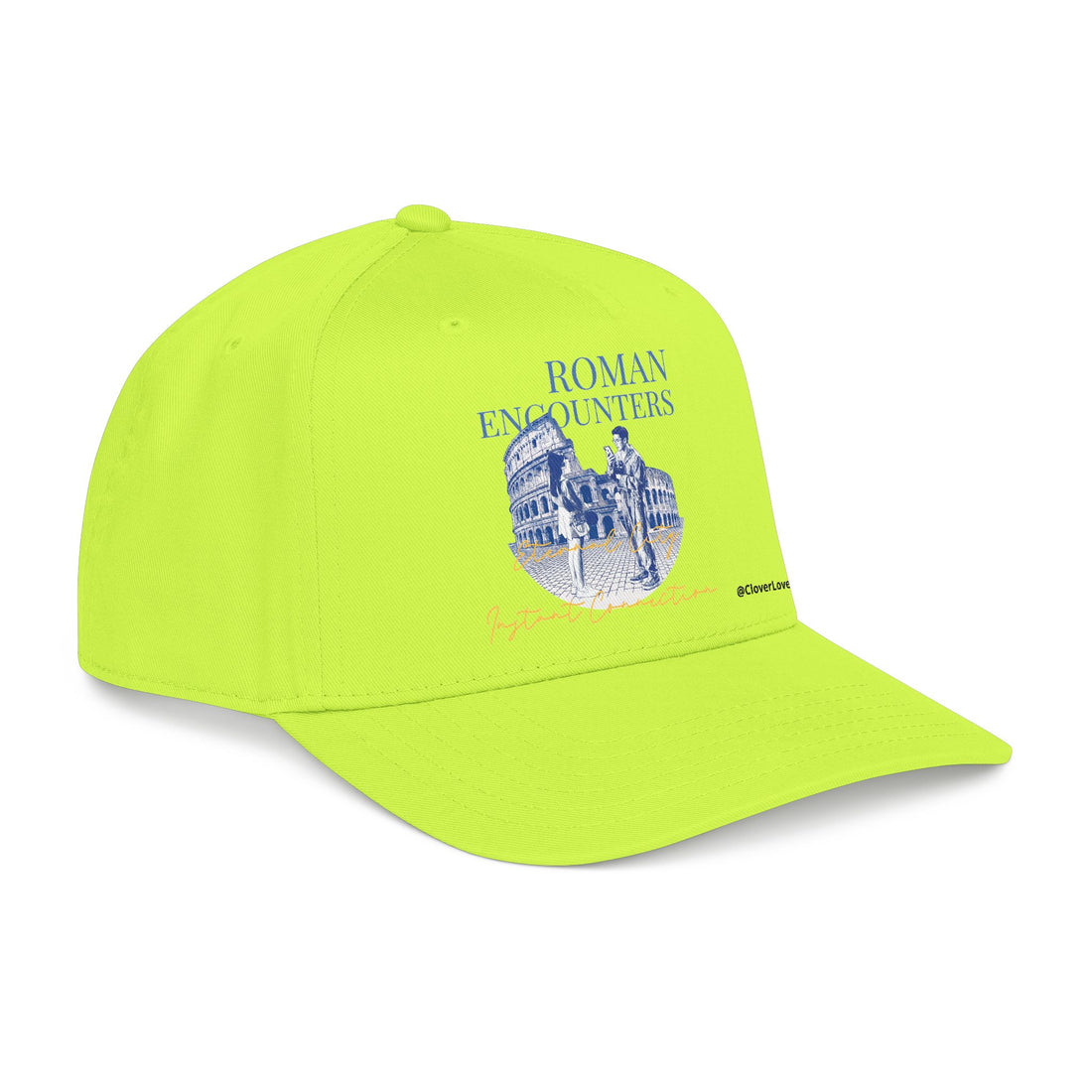 Rome Travel Hat - Colosseum Baseball Cap, European Adventure Dad Hat
