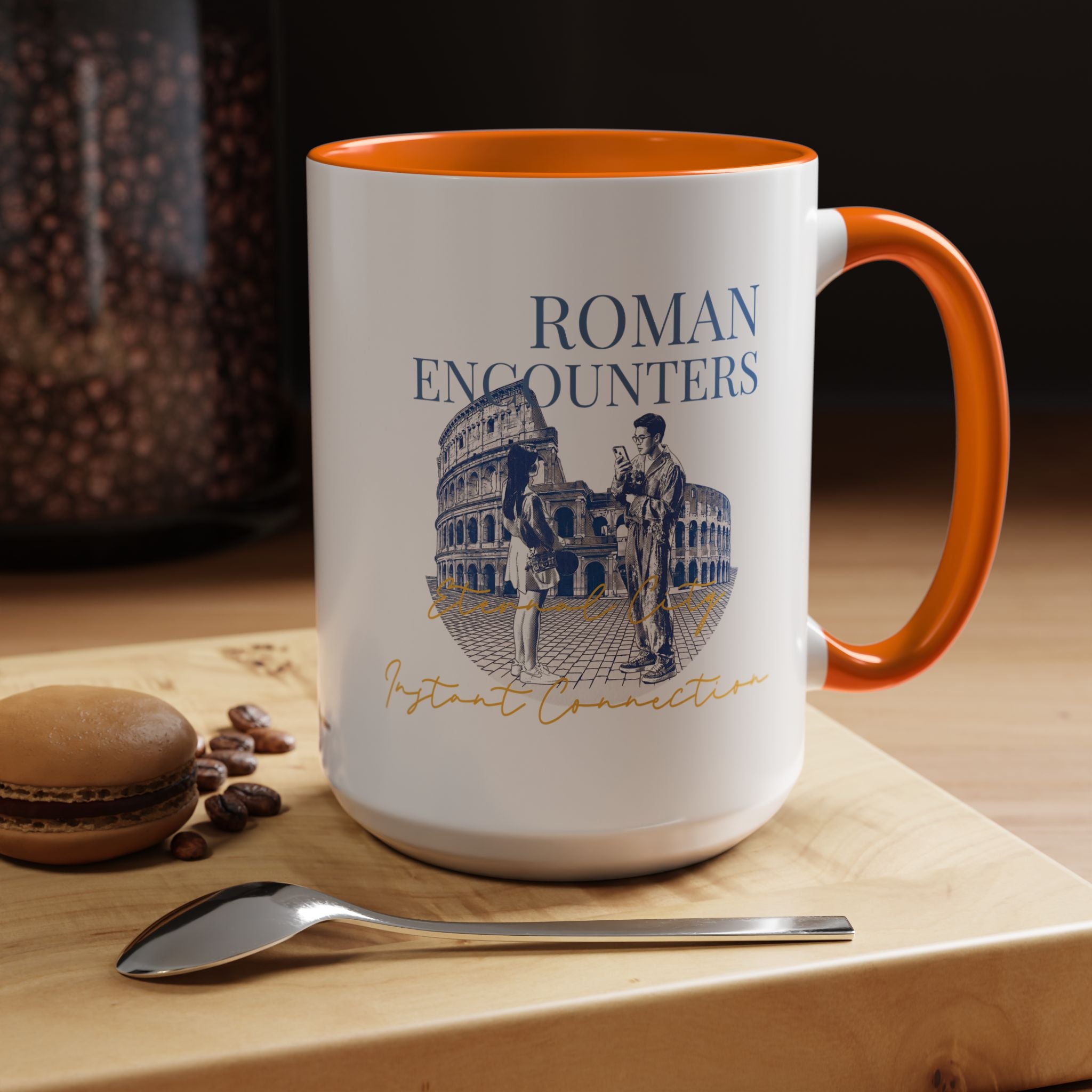 Rome Travel Memory Mug - Colosseum Coffee Cup for Travelers